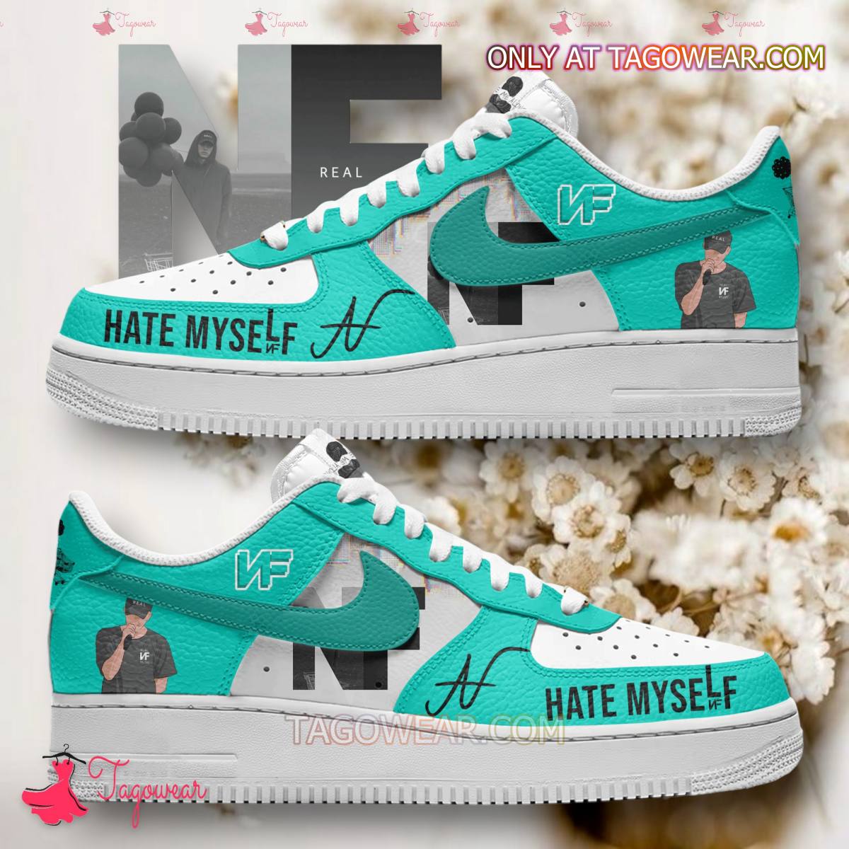 Ideafootwear NF Hate Myself Air Low-Top Sneakers Shoes For Men And Women 1