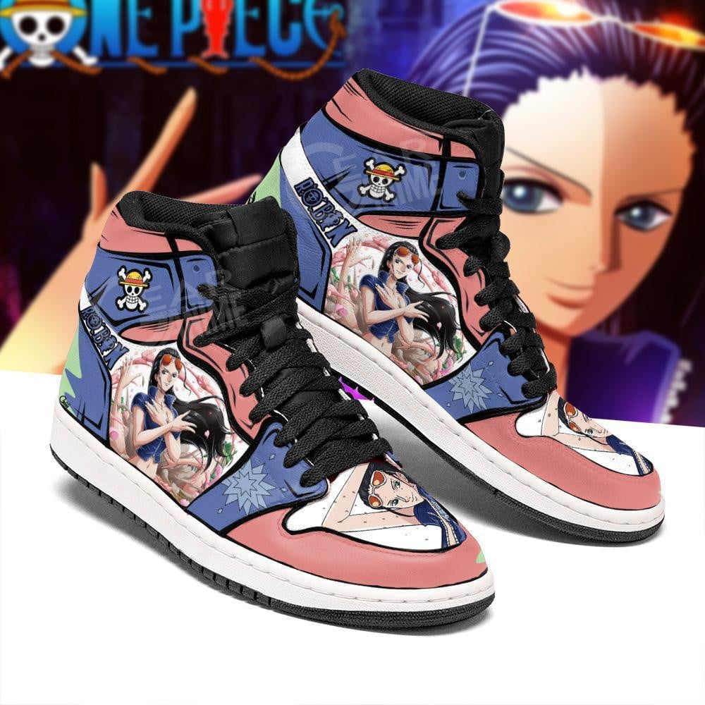 Ideafootwear Nico Robin AJ1 High Sneakers Shoes For Men And Women