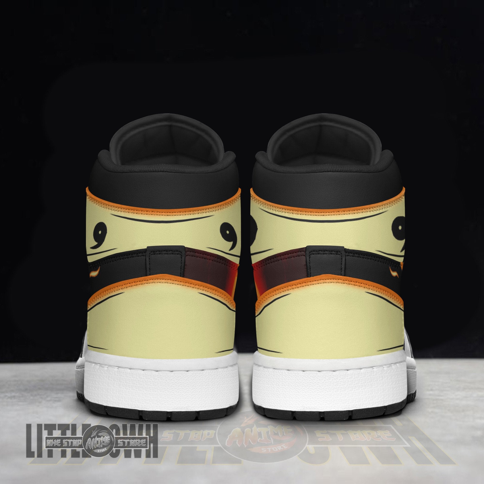Ideafootwear Nine-Tails AJ1 High Sneakers Shoes For Men And Women