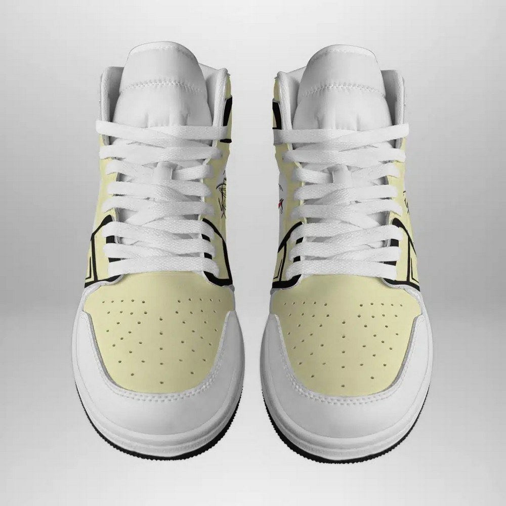 Ideafootwear Ninetales Pokemon  AJ1 High Sneakers Shoes For Men And Women
