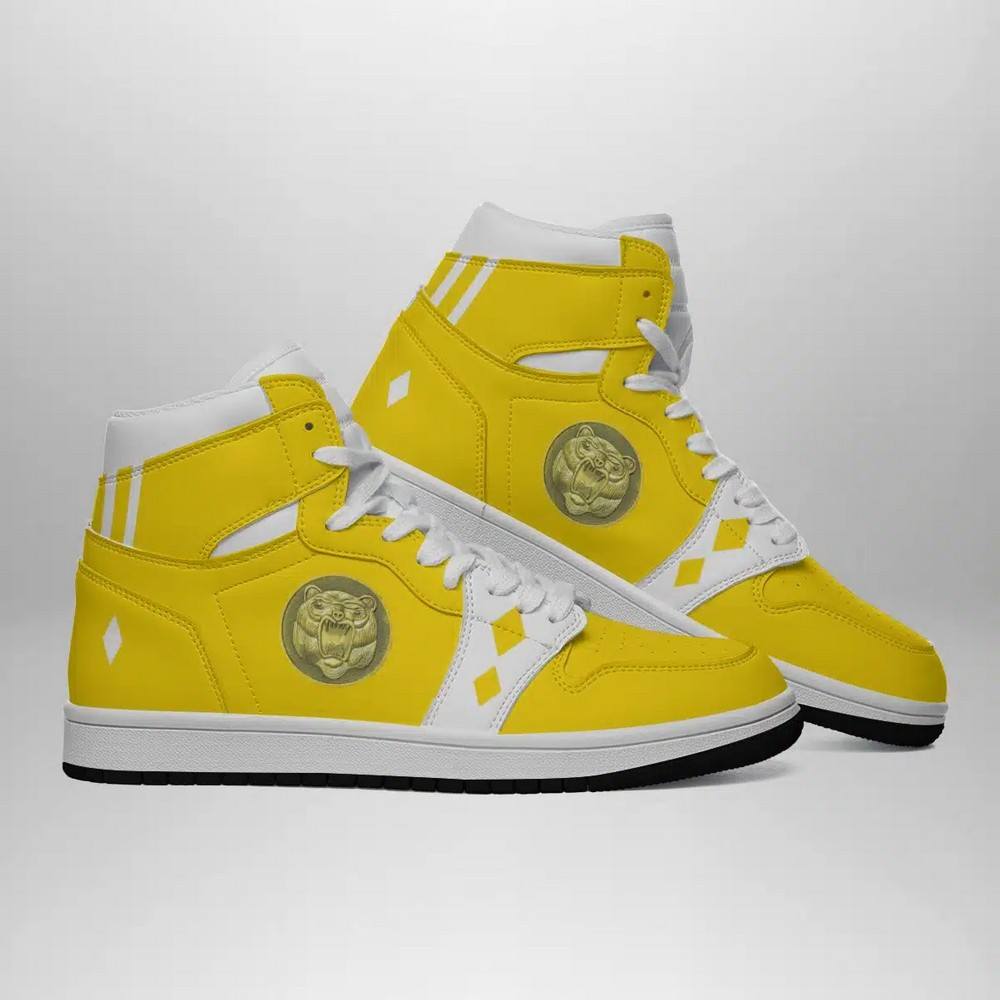 Ideafootwear Ninjetti Power Rangers AJ1 High Sneakers Shoes For Men And Women
