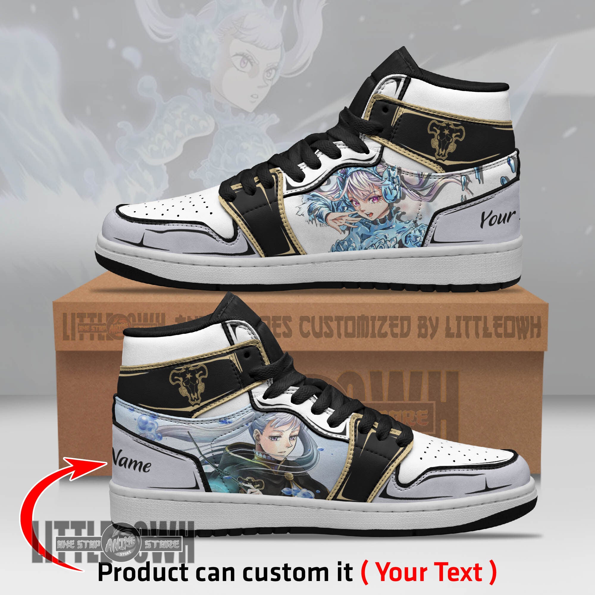 Ideafootwear Noelle Silva AJ1 High Sneakers Shoes For Men And Women