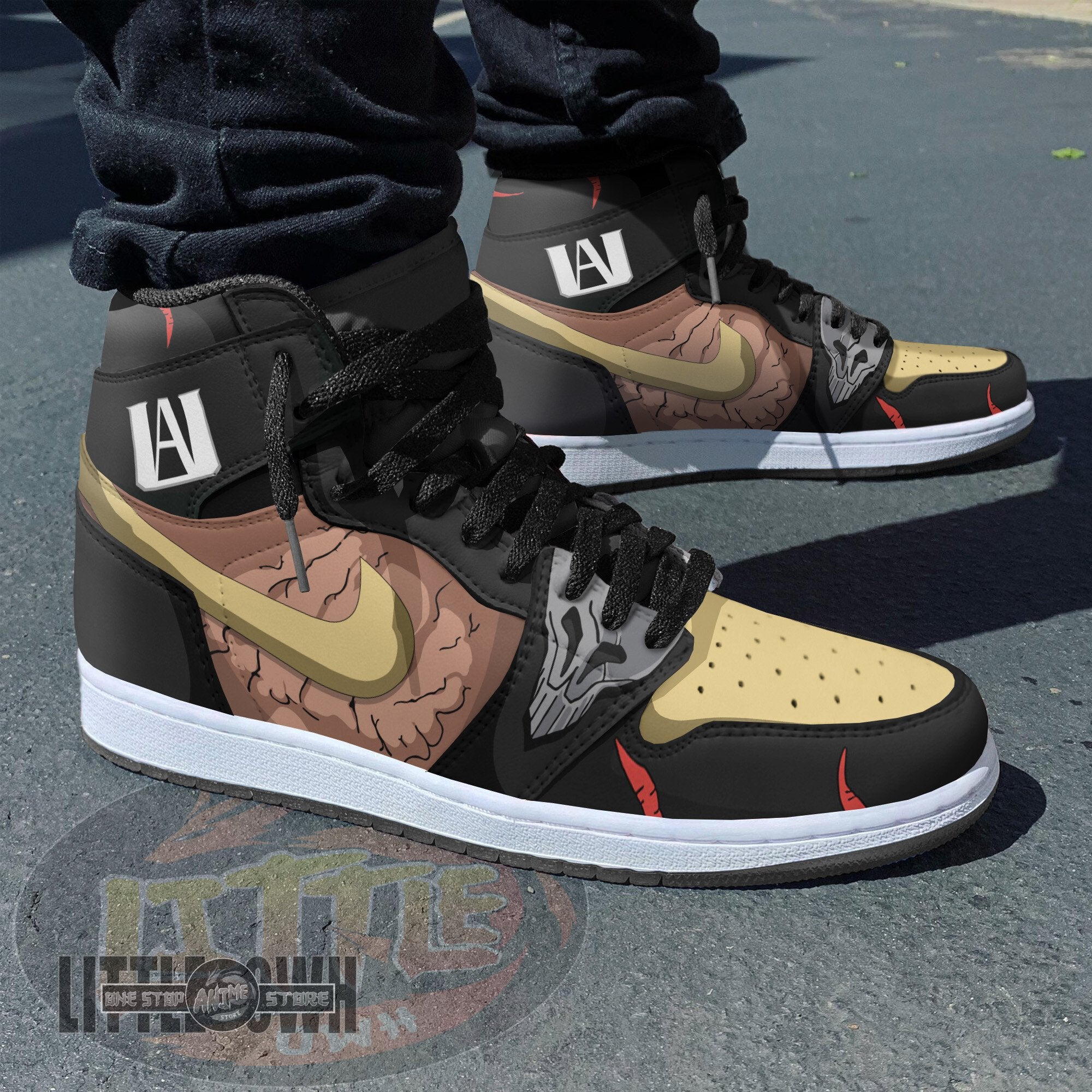 Ideafootwear Nomu AJ1 High Sneakers Shoes For Men And Women