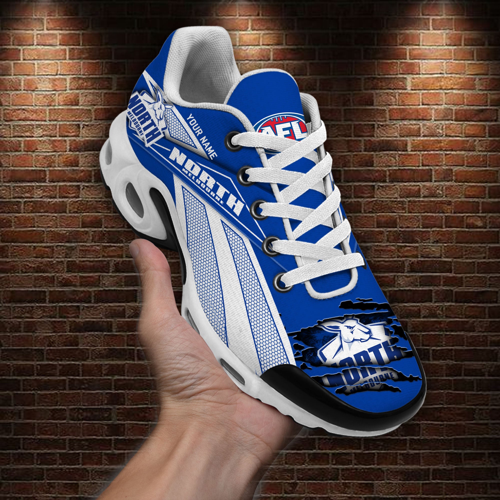 Ideafootwear North Melbourne Football Club TN Shoes Sneakers For Men And Women