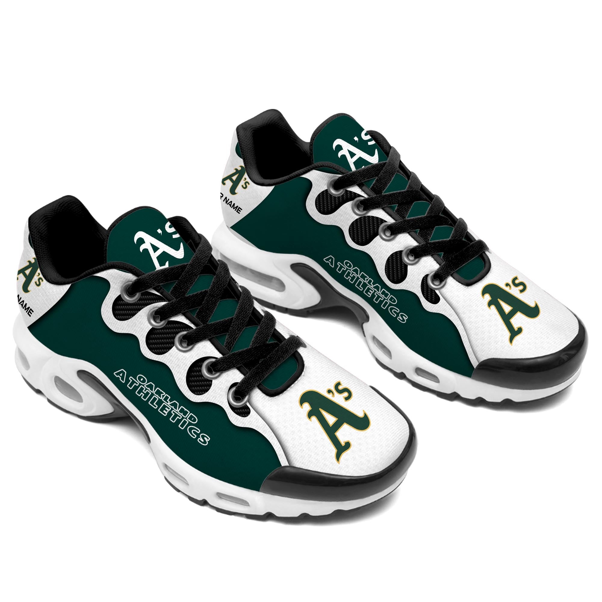 Ideafootwear Oakland Athletics TN Shoes Sneakers For Men And Women