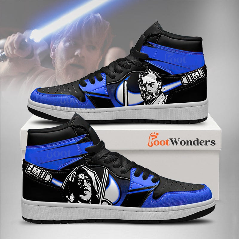 Ideafootwear Obi Wan AJ1 High Sneakers Shoes For Men And Women