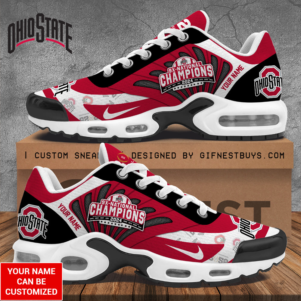 Ideafootwear Ohio State Buckeyes TN Shoes Sneakers For Men And Women