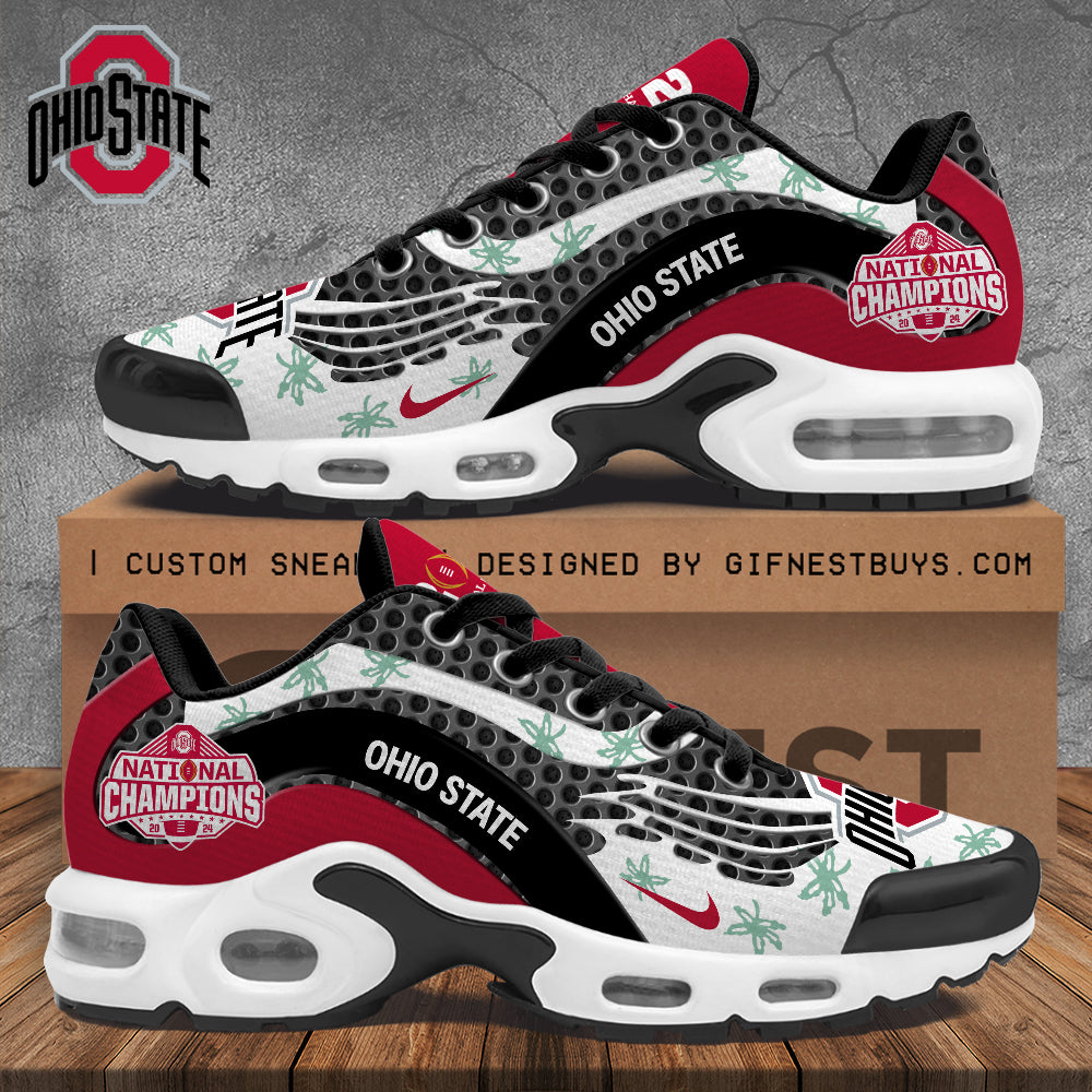 Ideafootwear Ohio State Buckeyes TN Shoes Sneakers For Men And Women