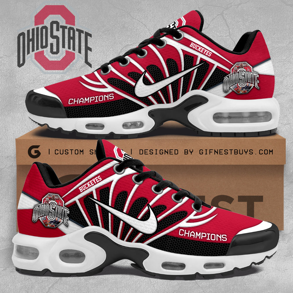 Ideafootwear Ohio State Buckeyes TN Shoes Sneakers For Men And Women