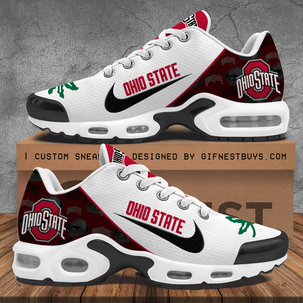 Ideafootwear Ohio State Buckeyes TN Shoes Sneakers For Men And Women