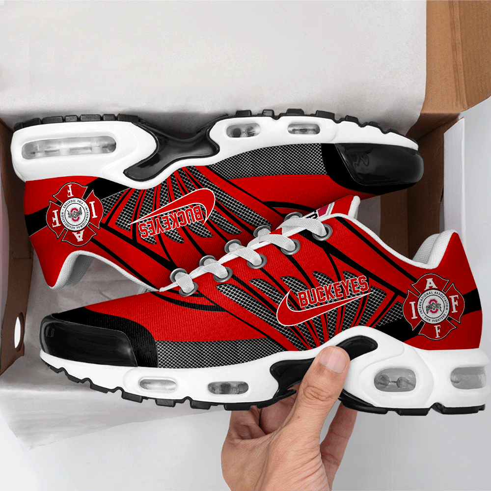 Ideafootwear Ohio State Buckeyes TN Shoes Sneakers For Men And Women