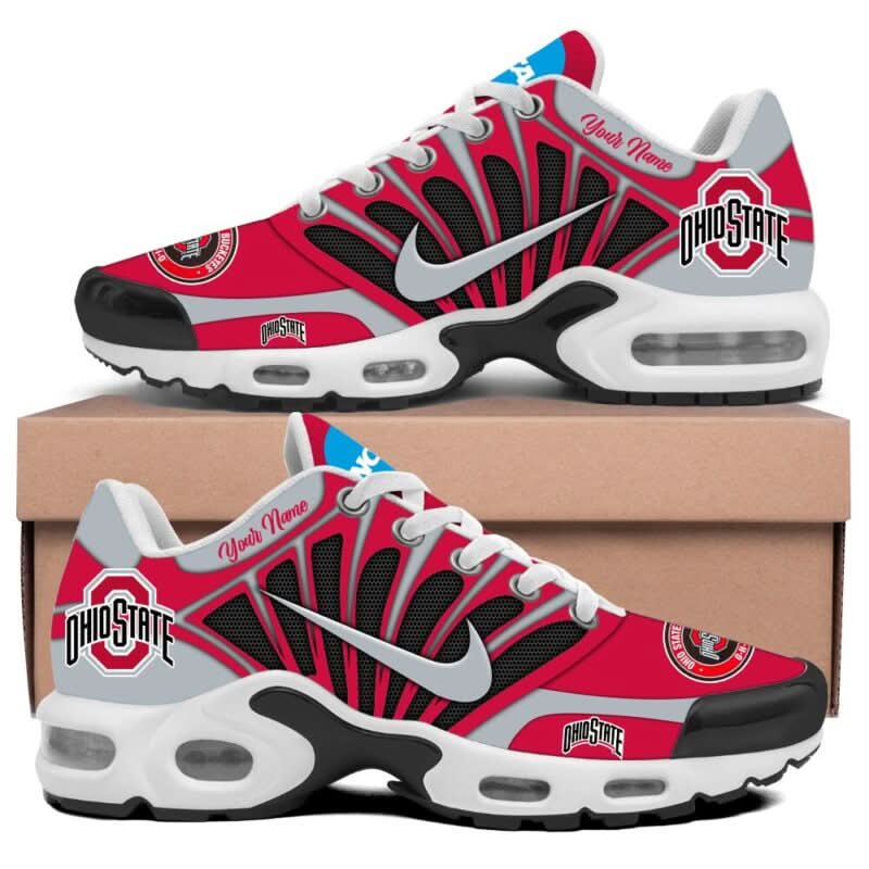 Ideafootwear Ohio State Buckeyes TN Shoes Sneakers For Men And Women