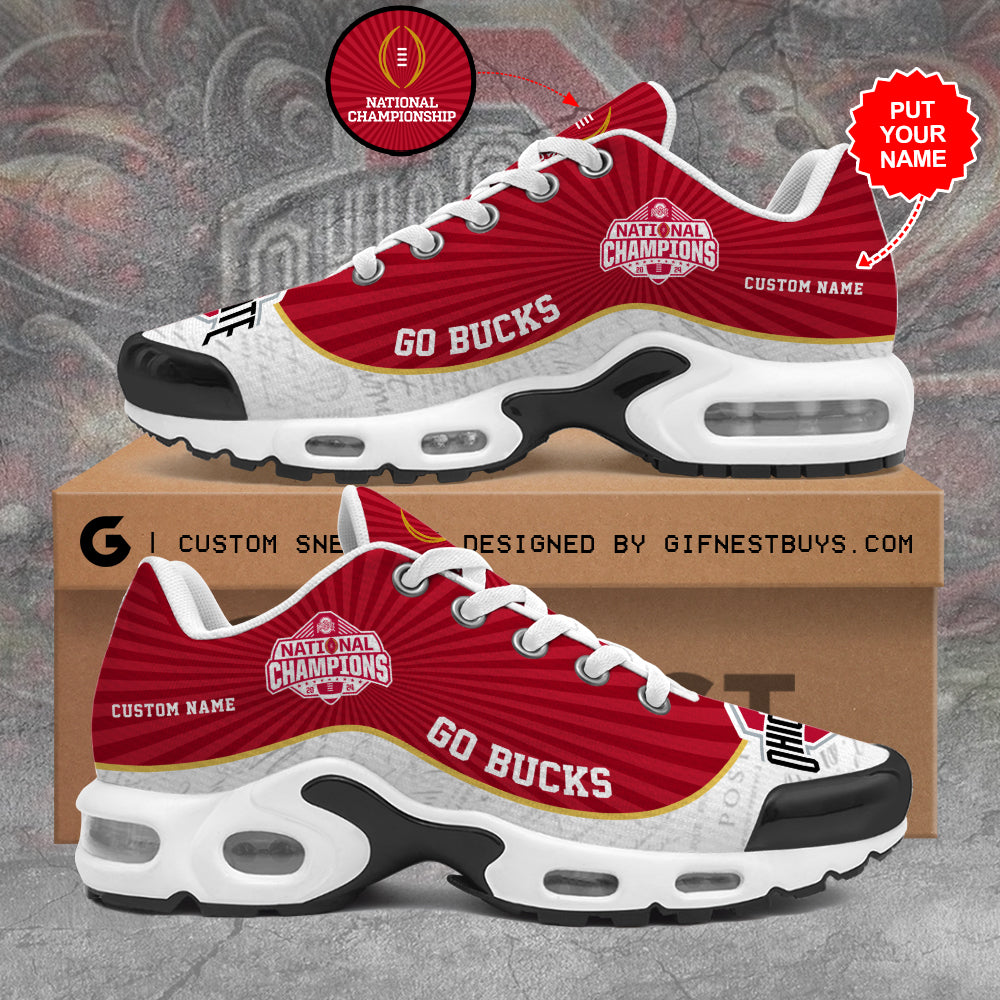 Ideafootwear Ohio State Buckeyes TN Shoes Sneakers For Men And Women
