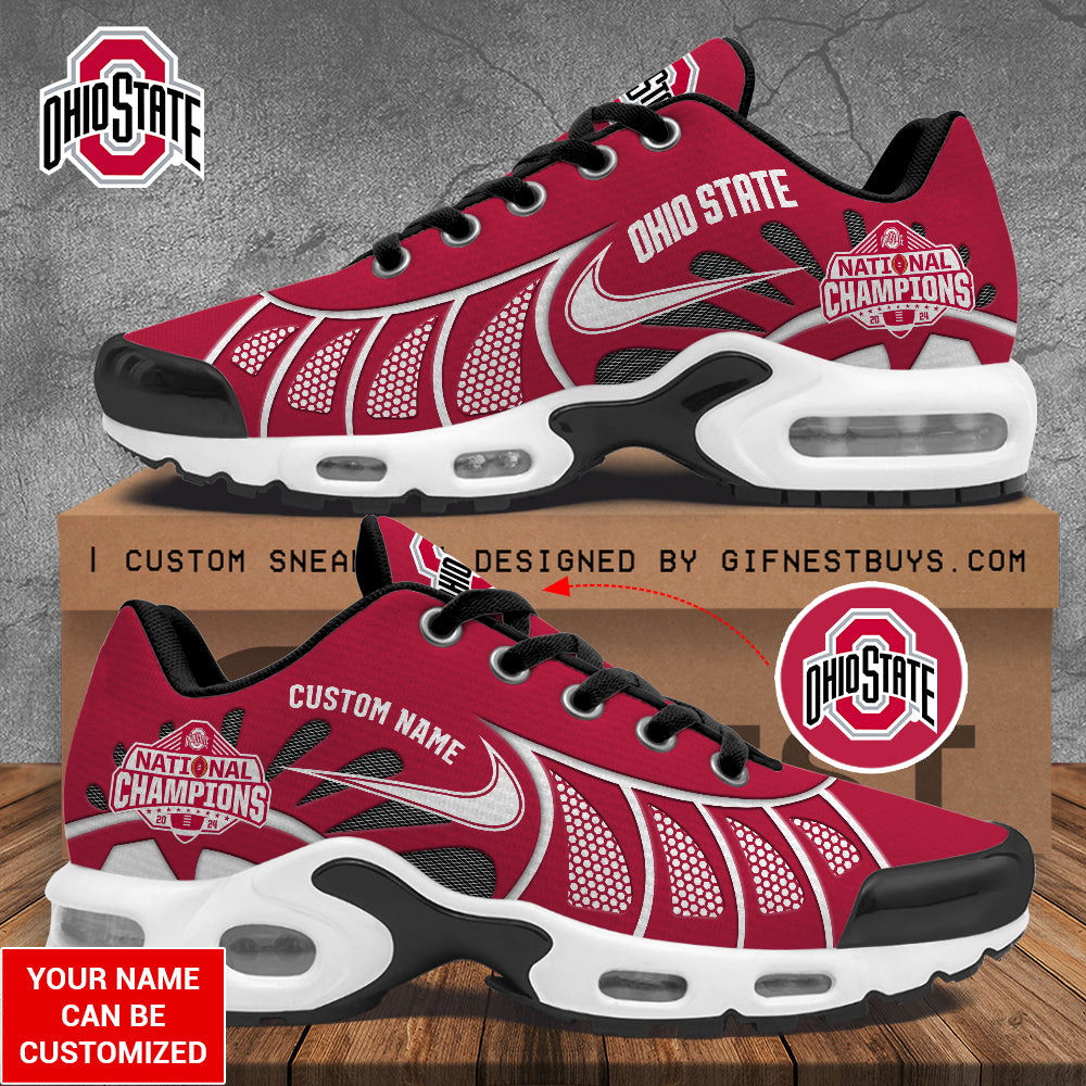 Ideafootwear Ohio State Buckeyes TN Shoes Sneakers For Men And Women