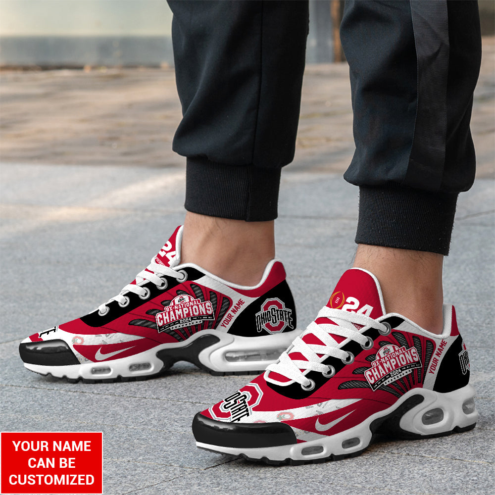 Ideafootwear Ohio State Buckeyes TN Shoes Sneakers For Men And Women