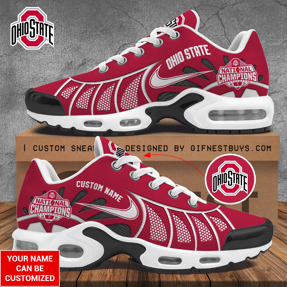 Ideafootwear Ohio State Buckeyes TN Shoes Sneakers For Men And Women