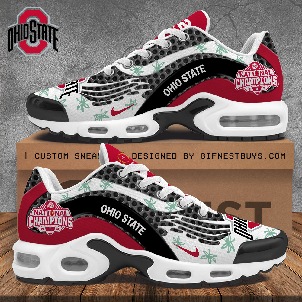 Ideafootwear Ohio State Buckeyes TN Shoes Sneakers For Men And Women