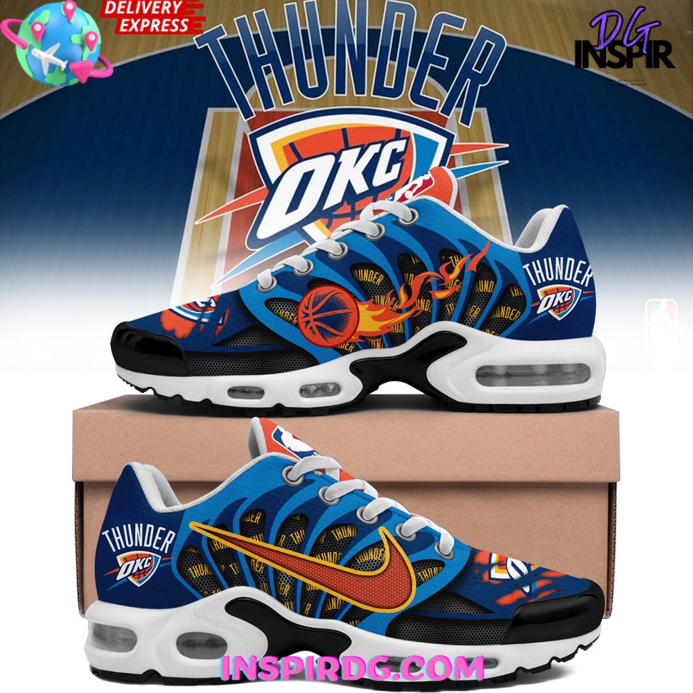 Ideafootwear Oklahoma City Thunder TN Shoes Sneakers For Men And Women