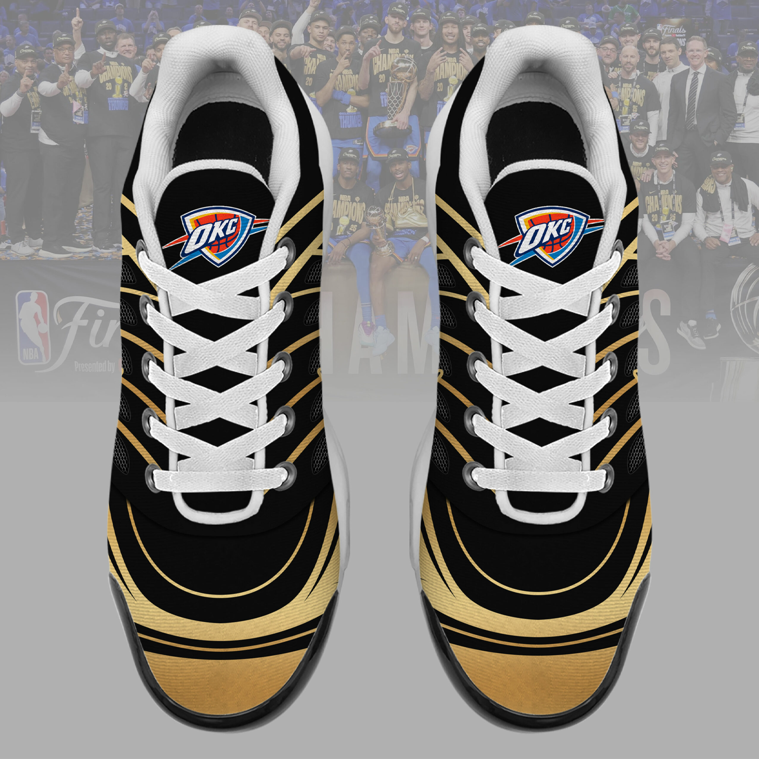 Ideafootwear Oklahoma City Thunder TN Shoes Sneakers For Men And Women