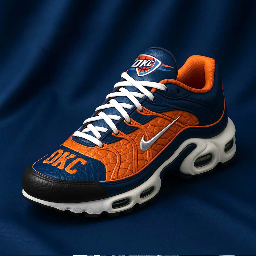 Ideafootwear Oklahoma City Thunder TN Shoes Sneakers For Men And Women