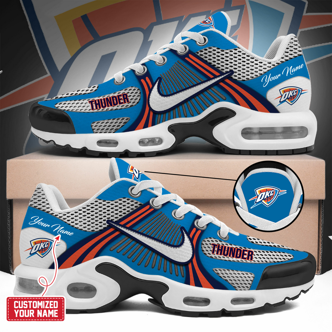 Ideafootwear Oklahoma City Thunder TN Shoes Sneakers For Men And Women
