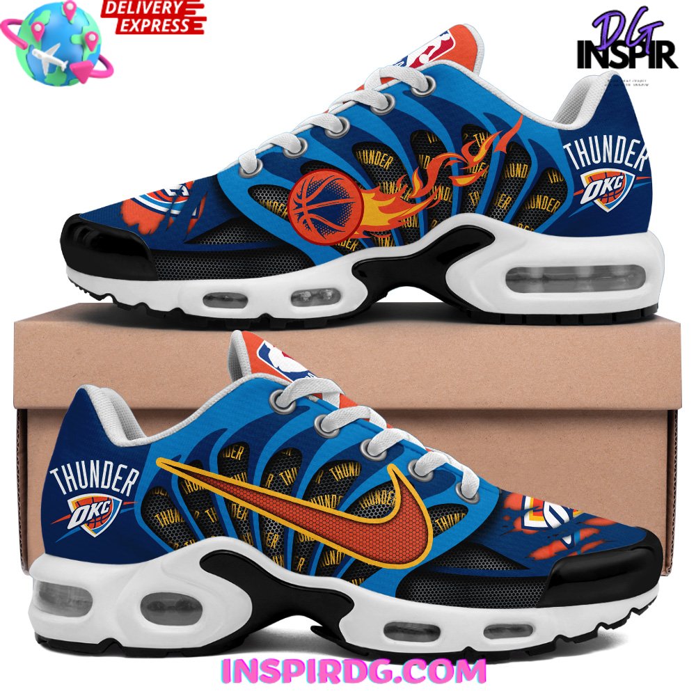 Ideafootwear Oklahoma City Thunder TN Shoes Sneakers For Men And Women