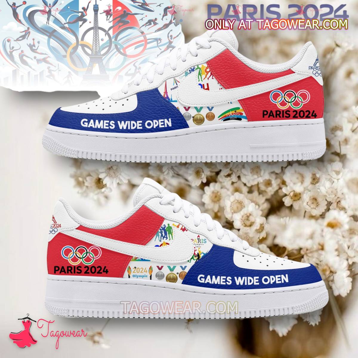 Ideafootwear Olympic Paris 2024 Air Low-Top Sneakers Shoes For Men And Women 1