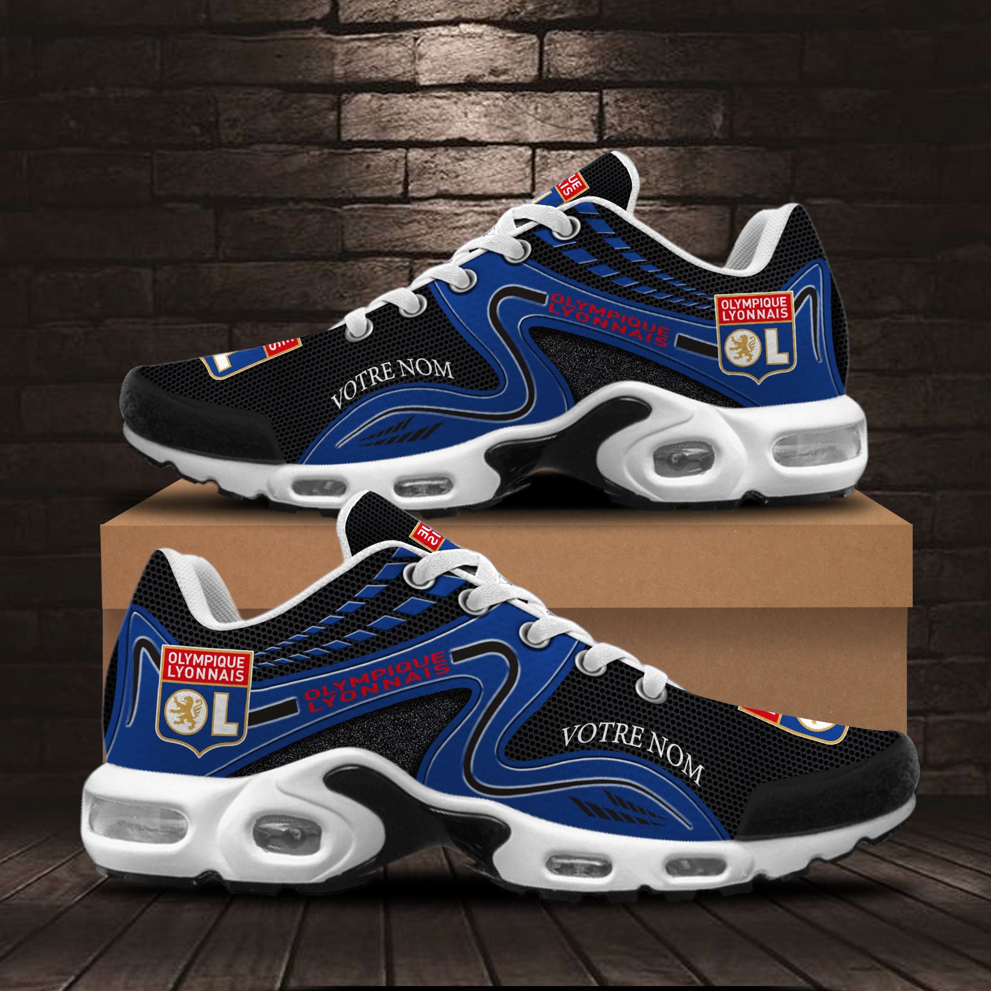 Ideafootwear Olympique Lyonnais TN Shoes Sneakers For Men And Women
