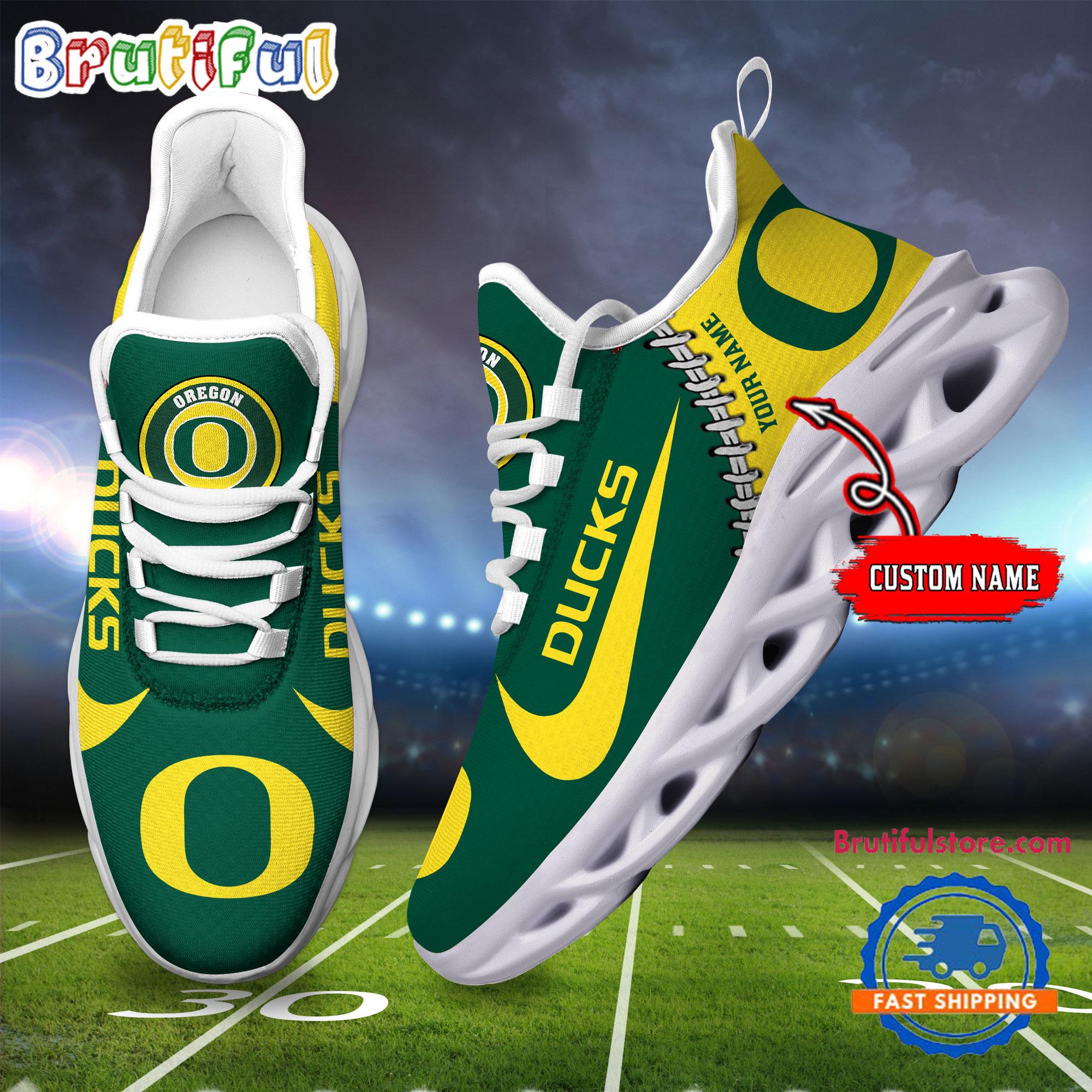 Ideafootwear Oregon Ducks Max Soul Shoes Sneakers For Men And Women