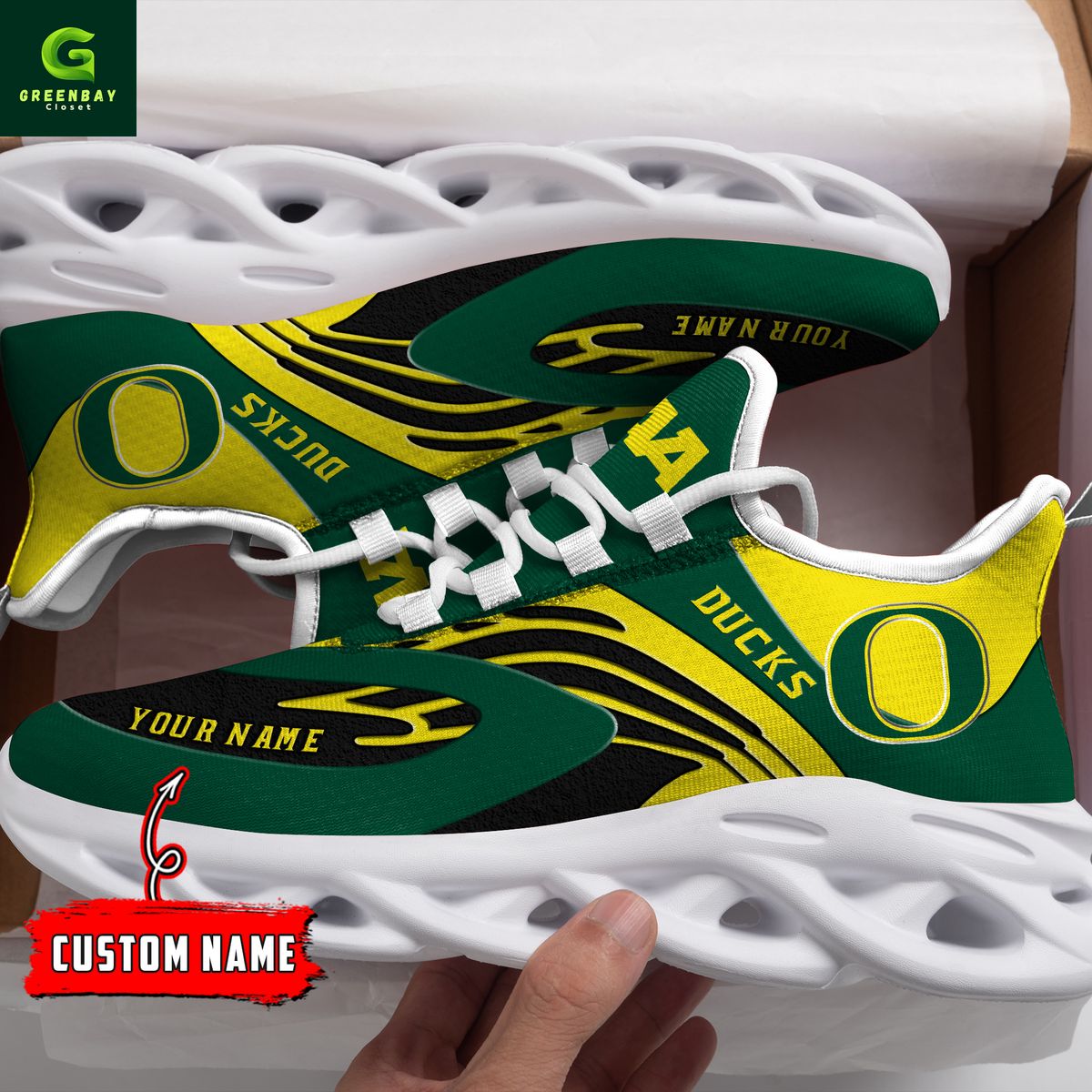 Ideafootwear Oregon Ducks Max Soul Shoes Sneakers For Men And Women