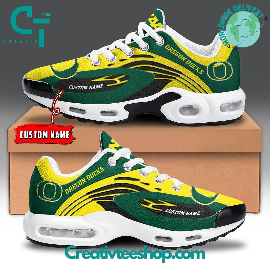 Ideafootwear Oregon Ducks TN Shoes Sneakers For Men And Women