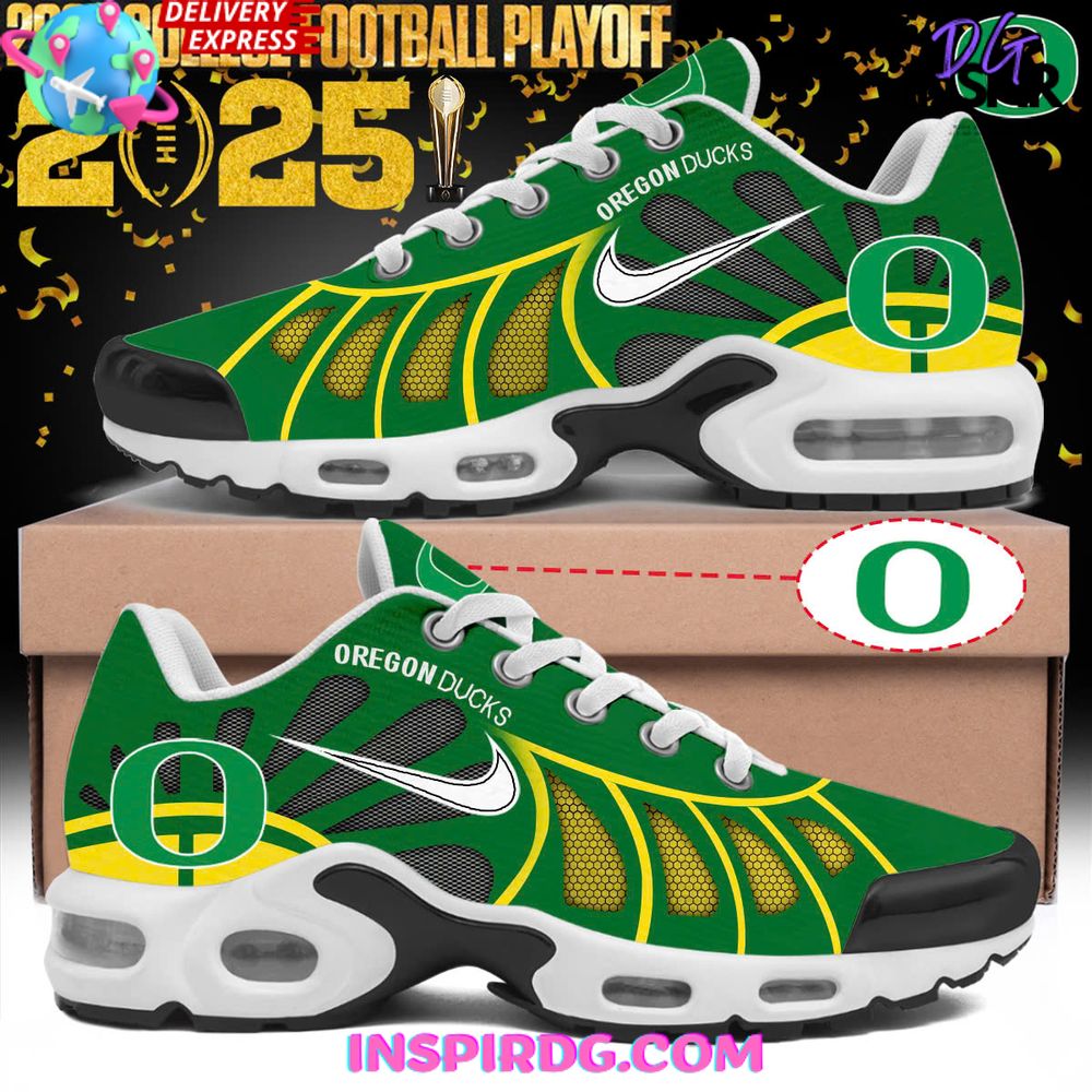 Ideafootwear Oregon Ducks TN Shoes Sneakers For Men And Women