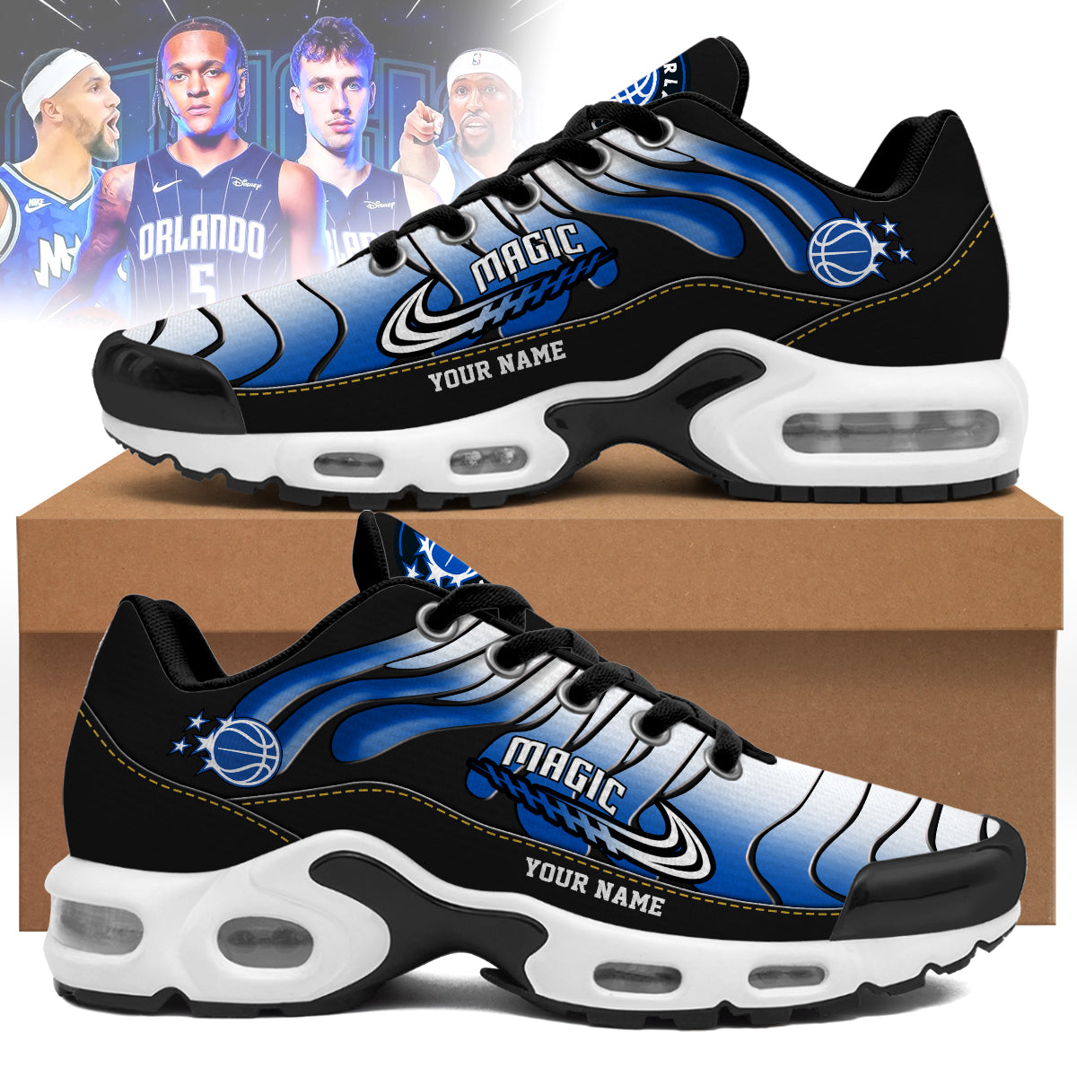 Ideafootwear Orlando Magic TN Shoes Sneakers For Men And Women