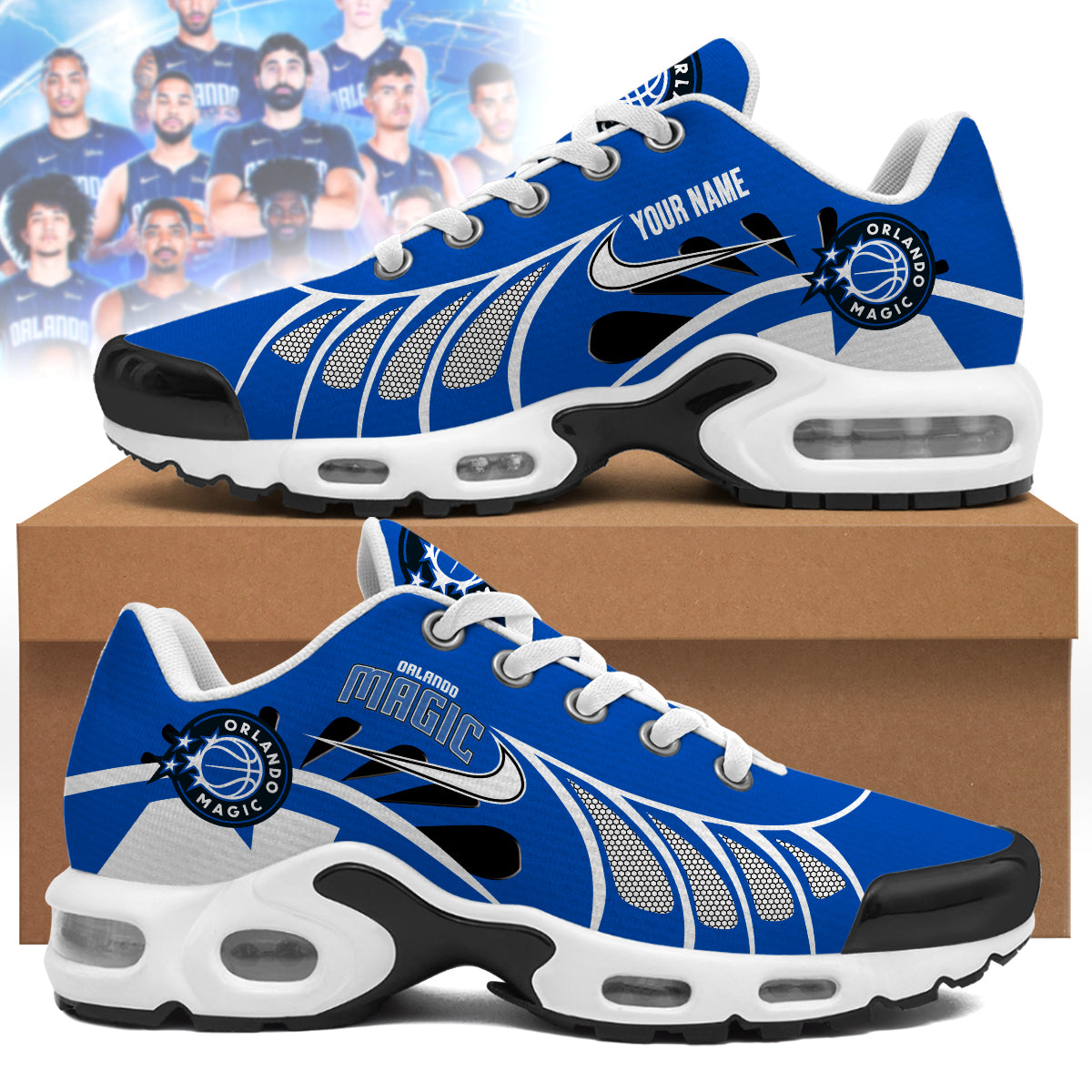 Ideafootwear Orlando Magic TN Shoes Sneakers For Men And Women