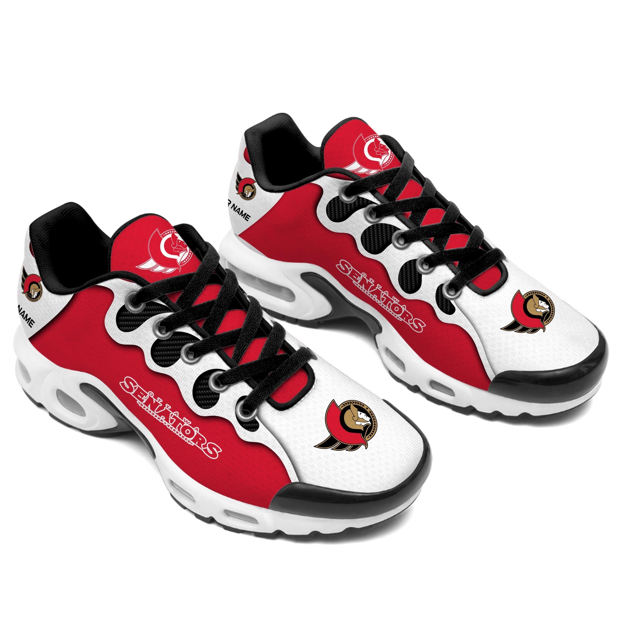 Ideafootwear Ottawa Senators TN Shoes Sneakers For Men And Women