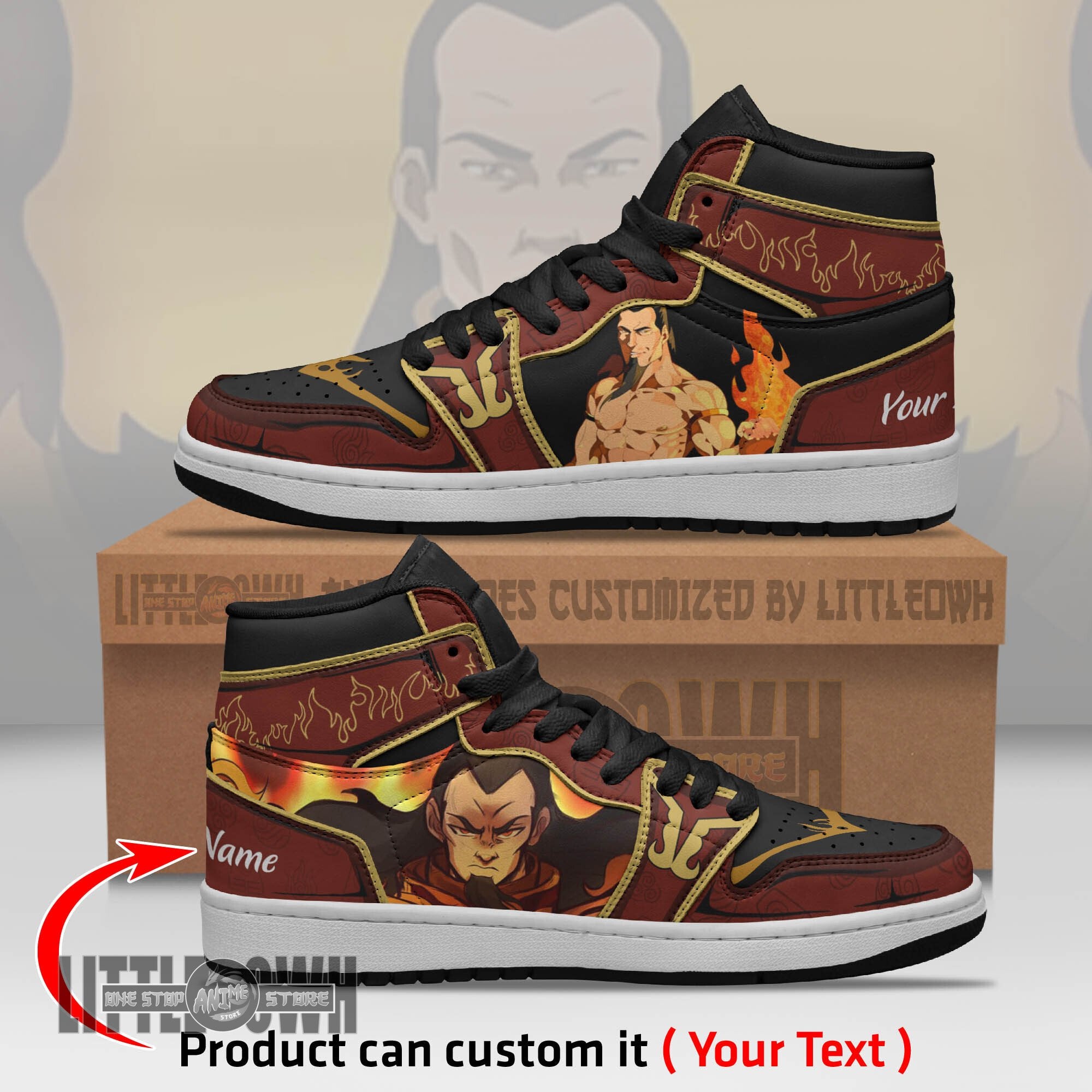 Ideafootwear Ozai AJ1 High Sneakers Shoes For Men And Women