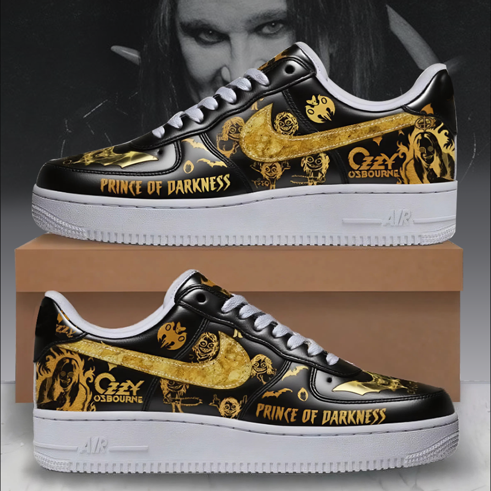 Ideafootwear Ozzy Osbourne Air Low-Top Sneakers Shoes For Men And Women 1