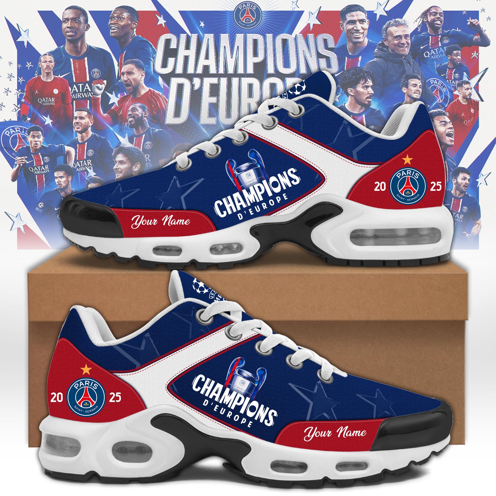 Ideafootwear Paris Saint-Germain TN Shoes Sneakers For Men And Women