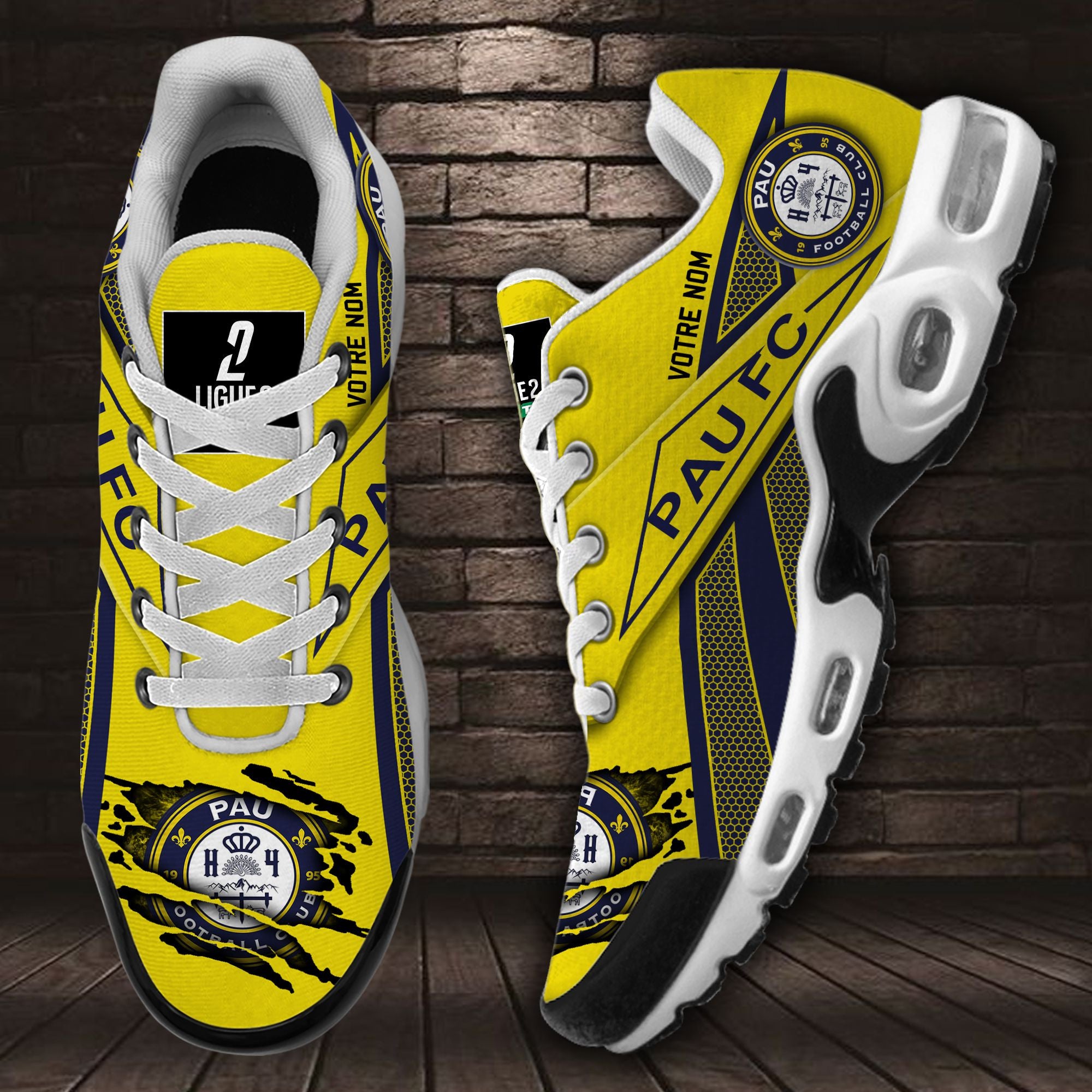 Ideafootwear Pau FC TN Shoes Sneakers For Men And Women