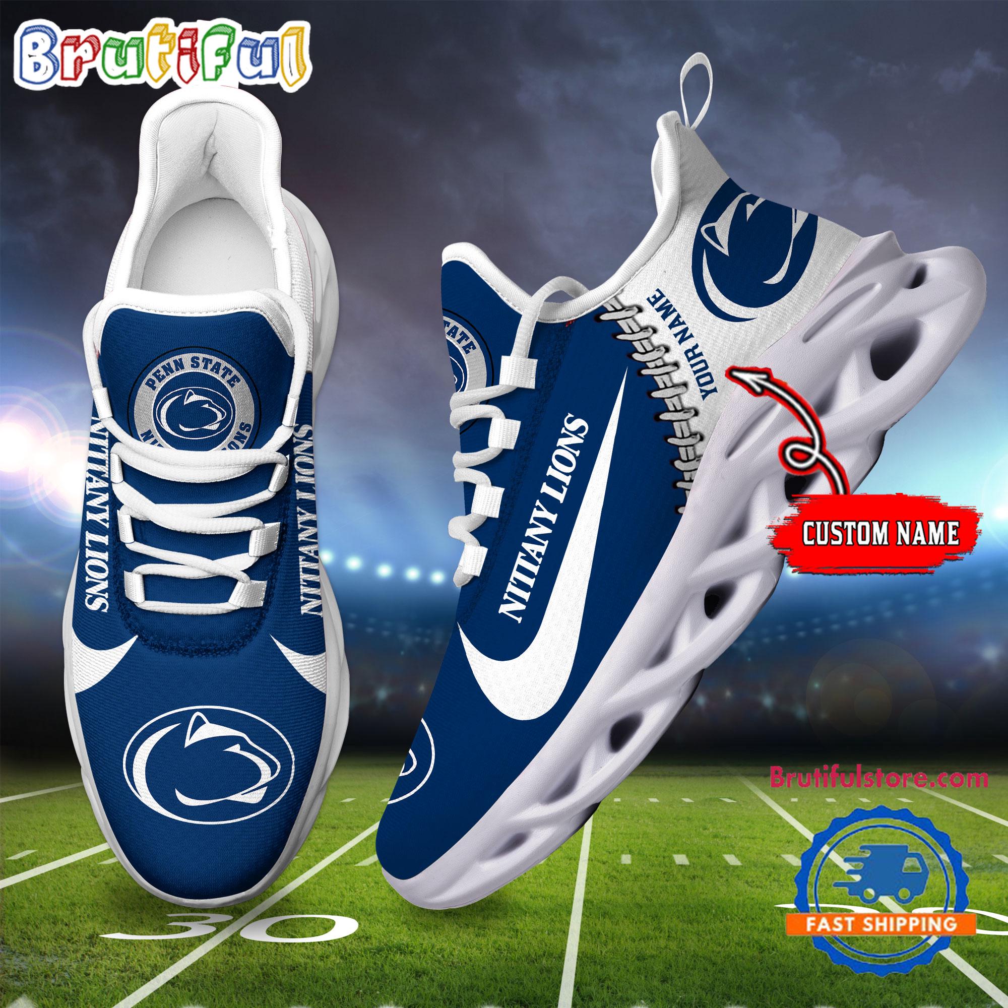 Ideafootwear Penn State Nittany Lions Max Soul Shoes Sneakers For Men And Women