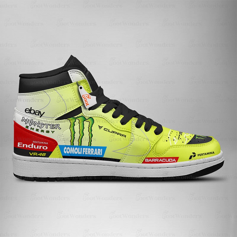 Ideafootwear Pertamina EnduroR46 AJ1 High Sneakers Shoes For Men And Women