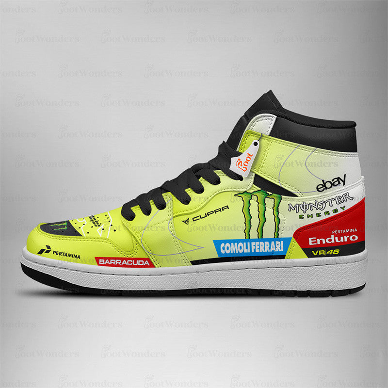 Ideafootwear Pertamina EnduroR46 AJ1 High Sneakers Shoes For Men And Women