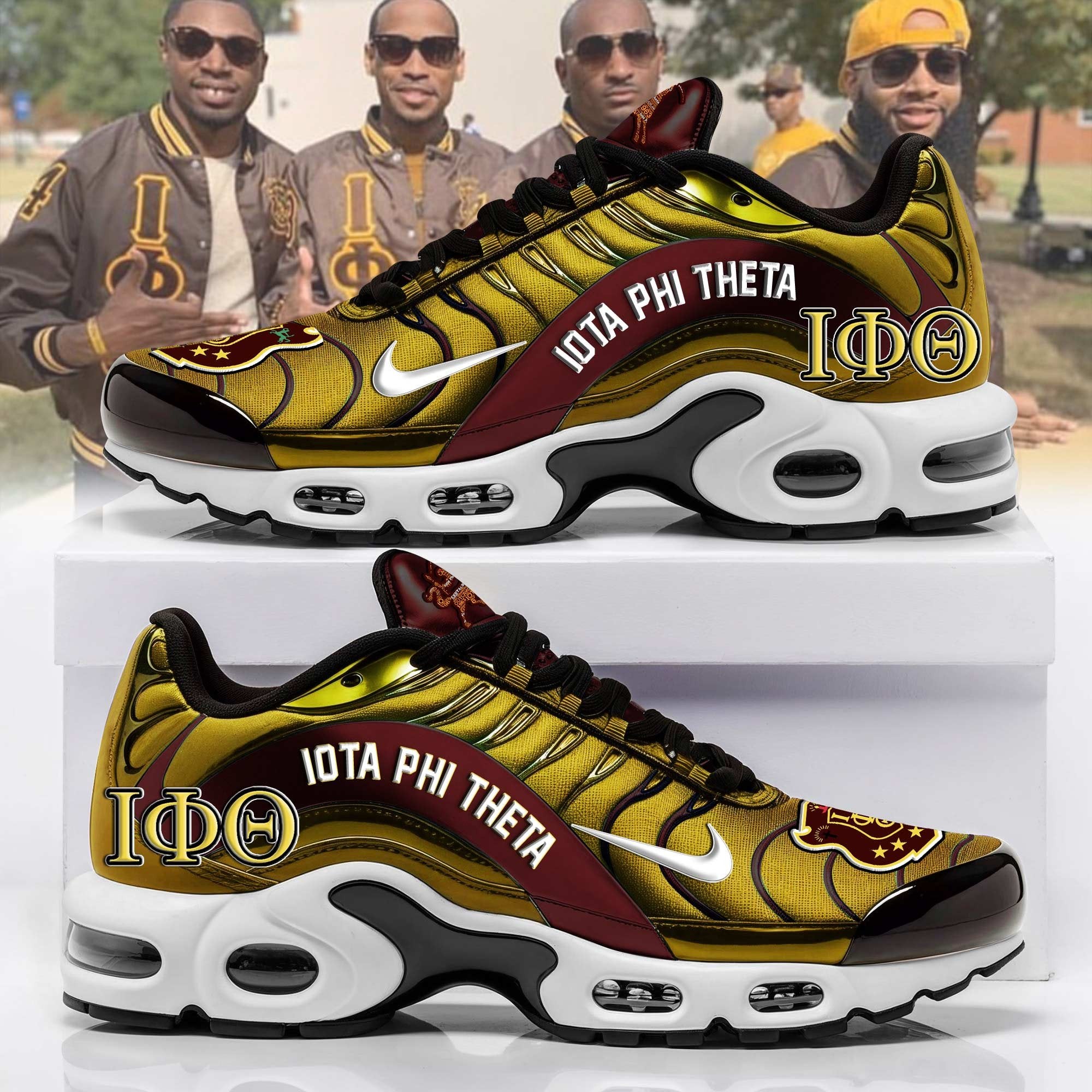Ideafootwear Phi Beta Sigma TN Shoes Sneakers For Men And Women