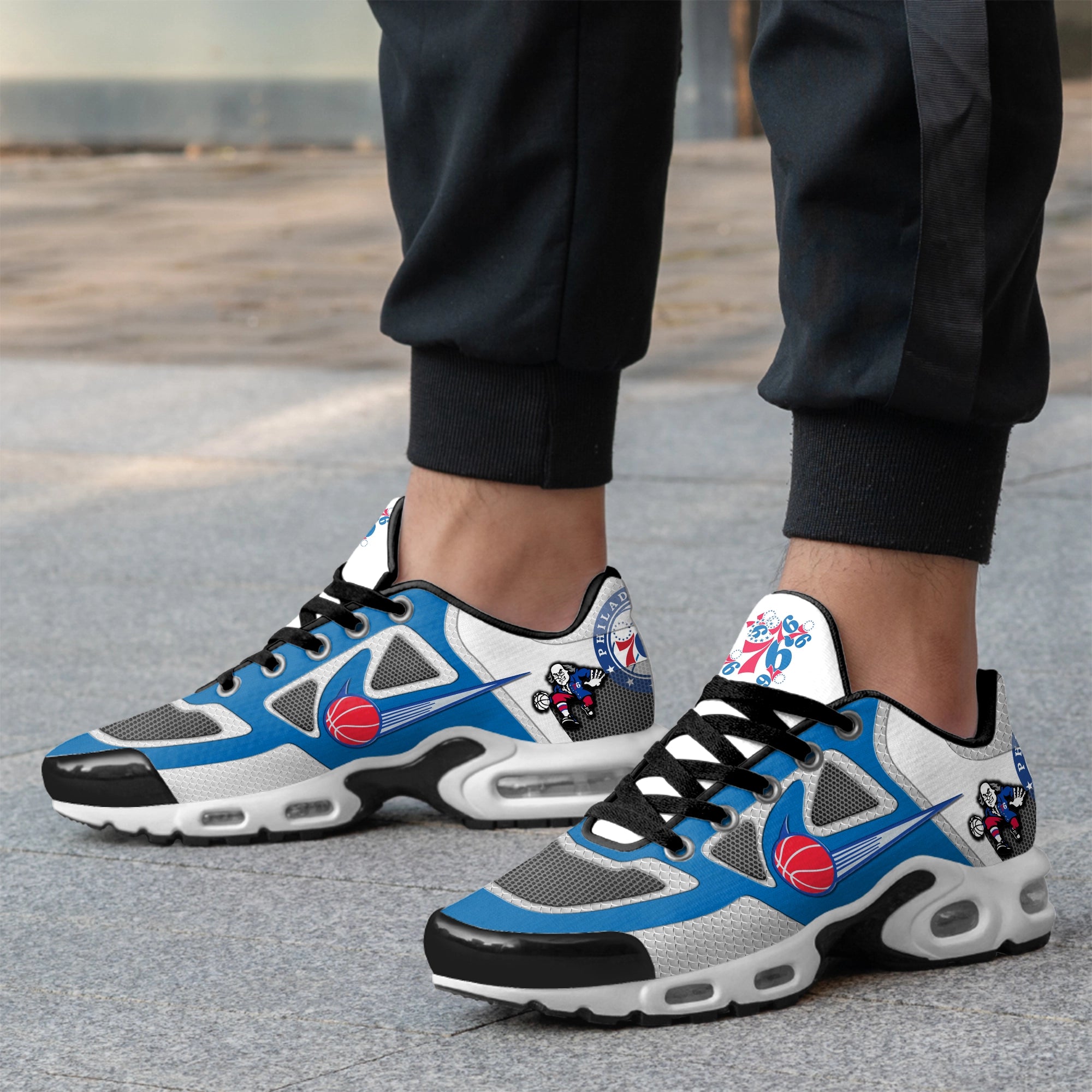 Ideafootwear Philadelphia 76ers TN Shoes Sneakers For Men And Women