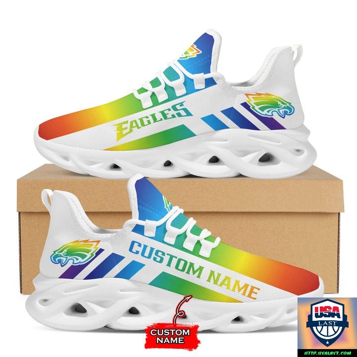 Ideafootwear Philadelphia Eagles Max Soul Shoes Sneakers For Men And Women
