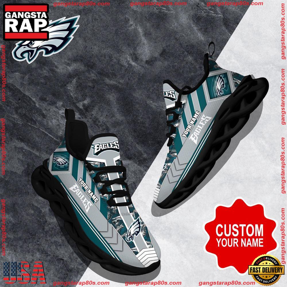 Ideafootwear Philadelphia Eagles Max Soul Shoes Sneakers For Men And Women