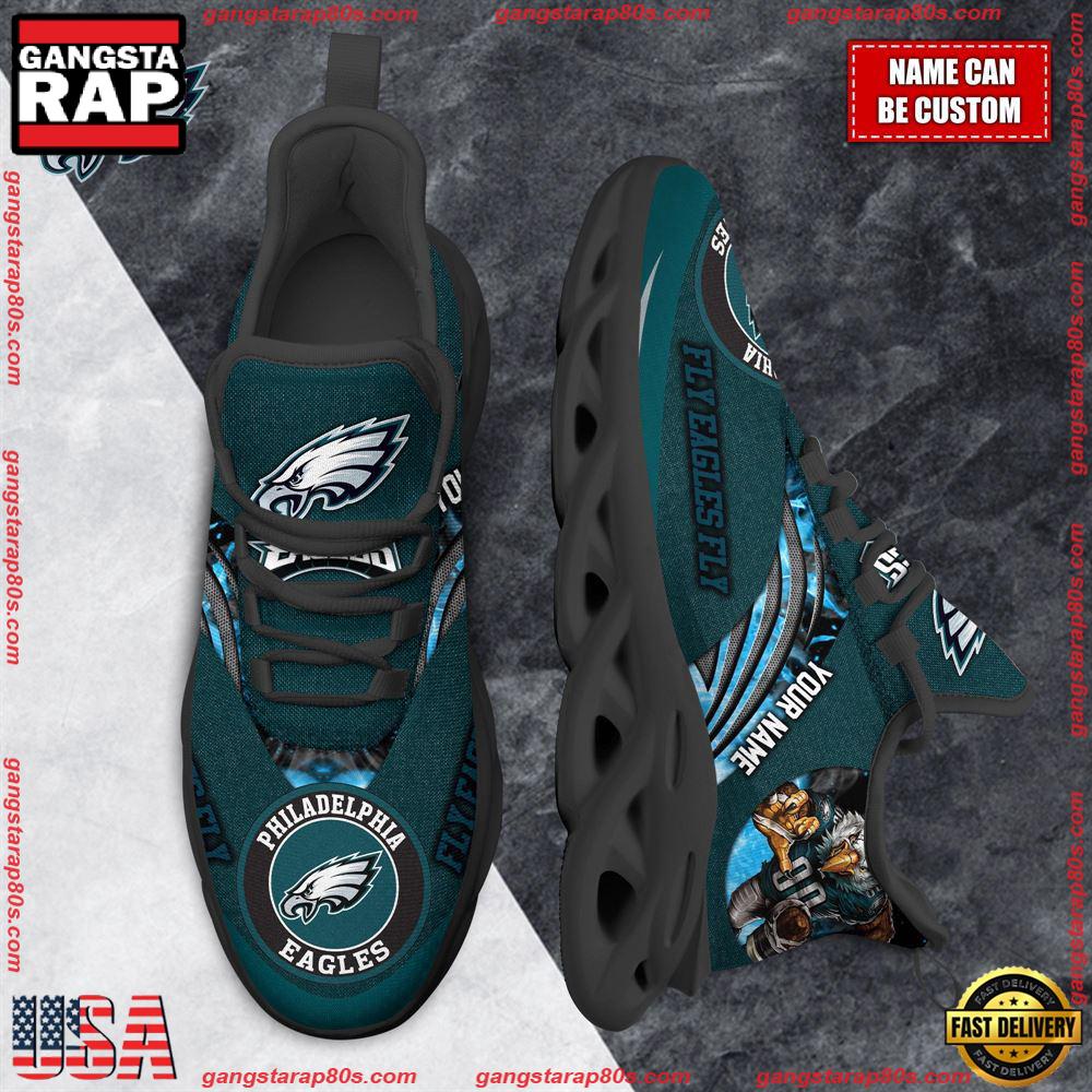 Ideafootwear Philadelphia Eagles Max Soul Shoes Sneakers For Men And Women