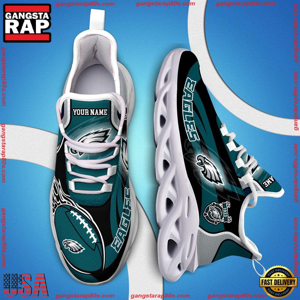 Ideafootwear Philadelphia Eagles Max Soul Shoes Sneakers For Men And Women