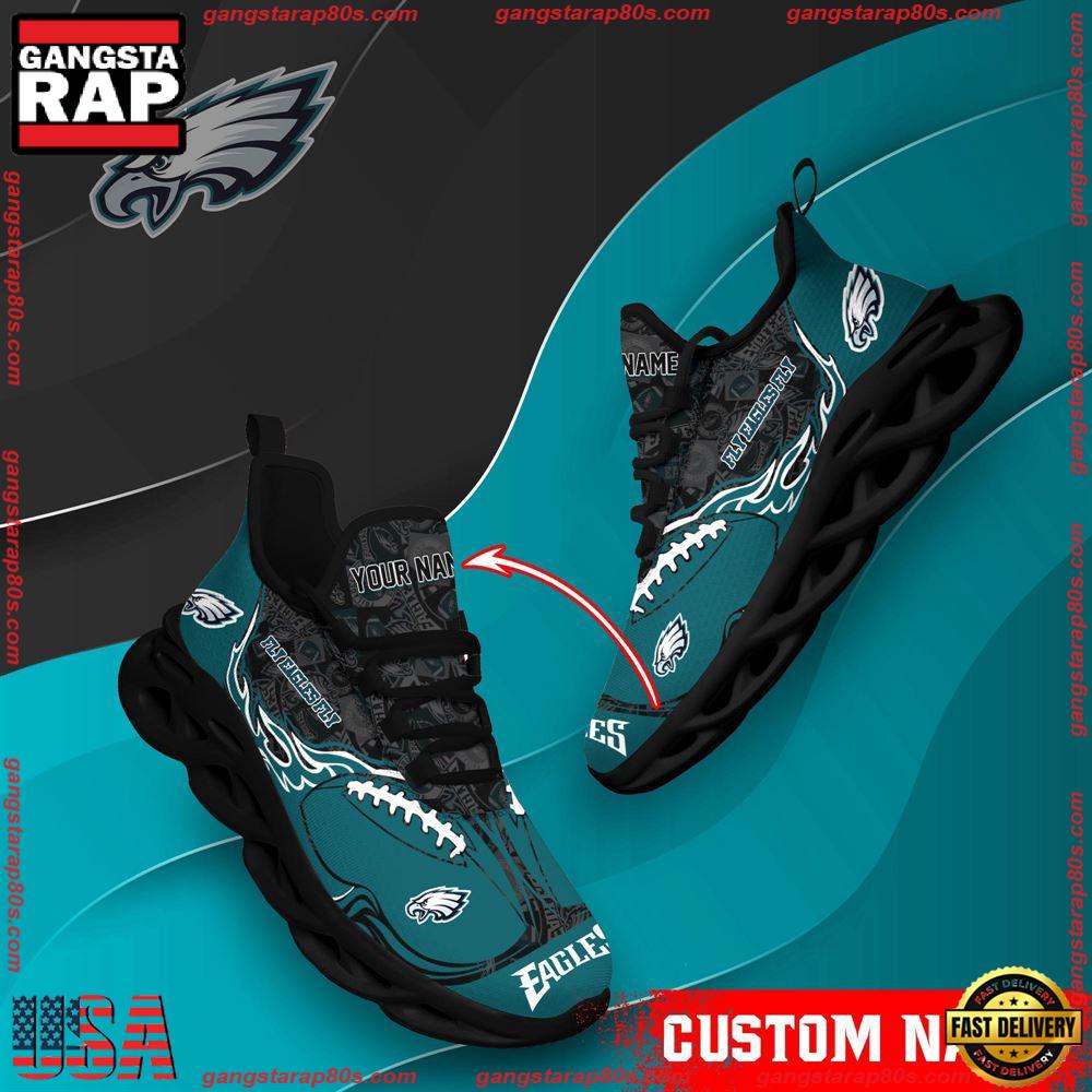 Ideafootwear Philadelphia Eagles Max Soul Shoes Sneakers For Men And Women