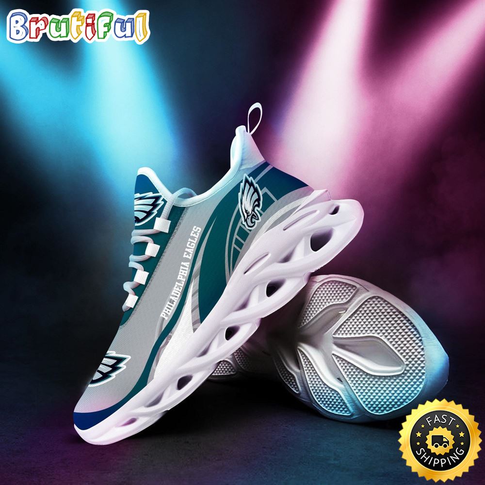 Ideafootwear Philadelphia Eagles Max Soul Shoes Sneakers For Men And Women
